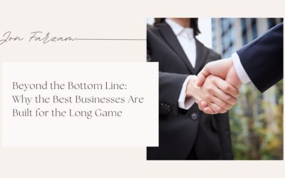 Beyond the Bottom Line: Why the Best Businesses Are Built for the Long Game
