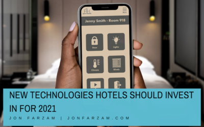 New Technologies Hotels Should Invest in For 2021